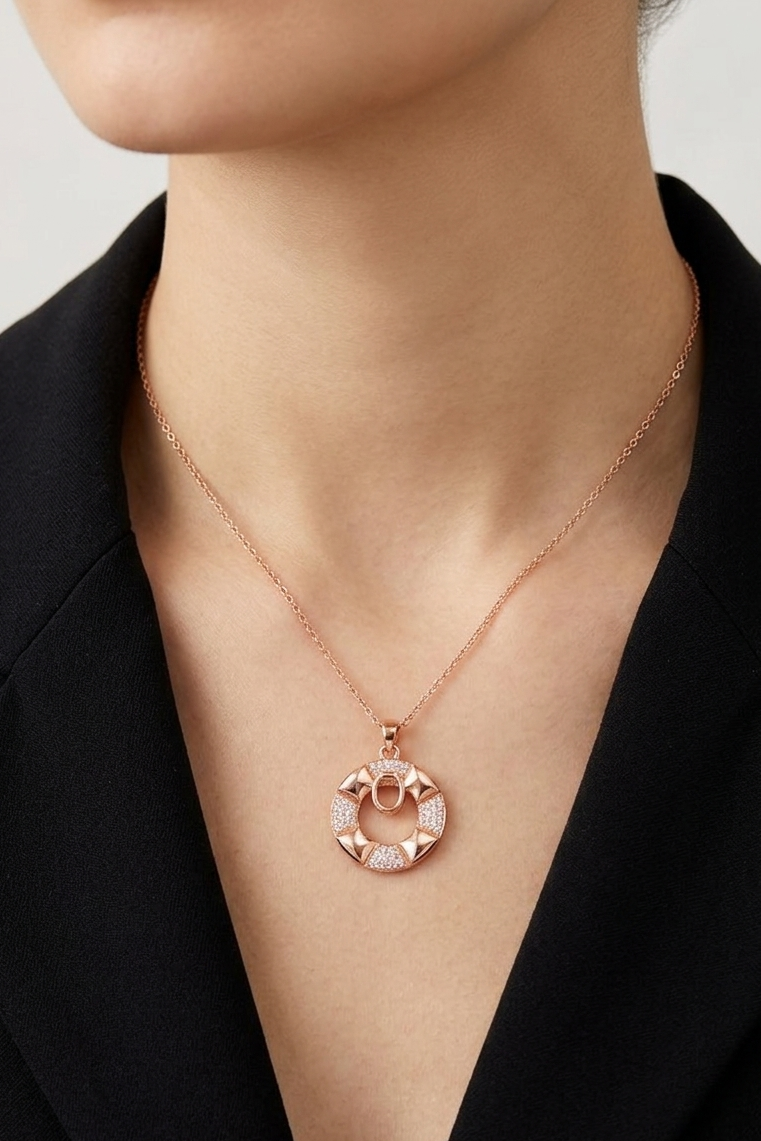 Meraki Round Charm Pendant