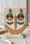 Hand Painted Beautiful Earrings