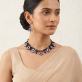 Handwoven Flower Beaded Necklace