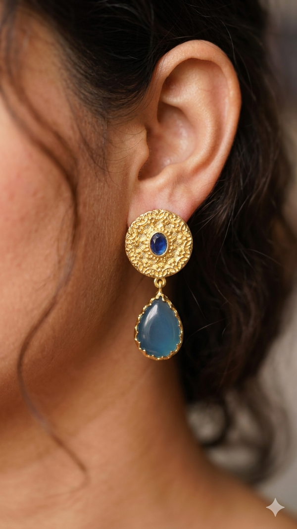 Ethnic Earrings With Stones