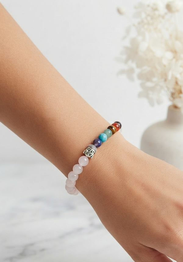 7 Chakras Quartz Bracelets