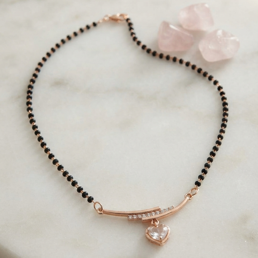 Heart Drop Stylish Mangalsutra