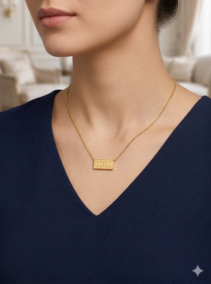 Anti-Tarnish 11:11 Pendant Chain