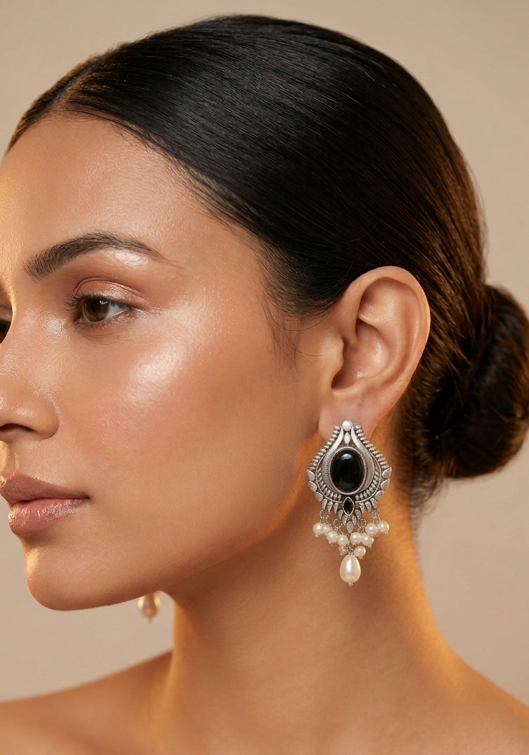 Meraki Pearl Drop Earrings