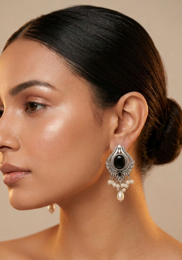 Meraki Pearl Drop Earrings