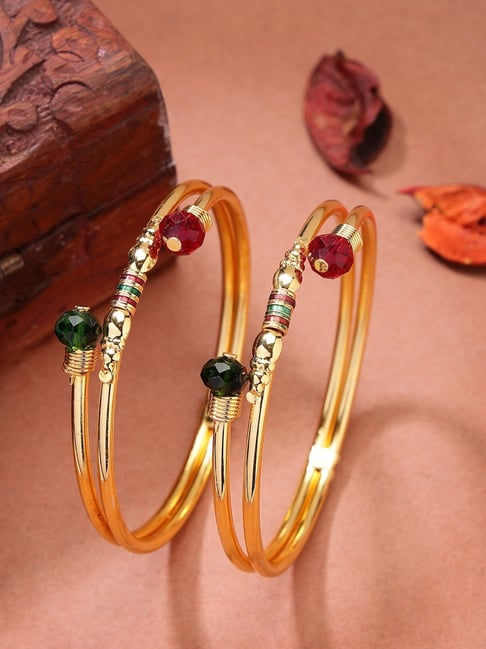 Exclusive Partywear Gold Plated Bangles