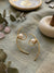 Brass Earring with Pearls