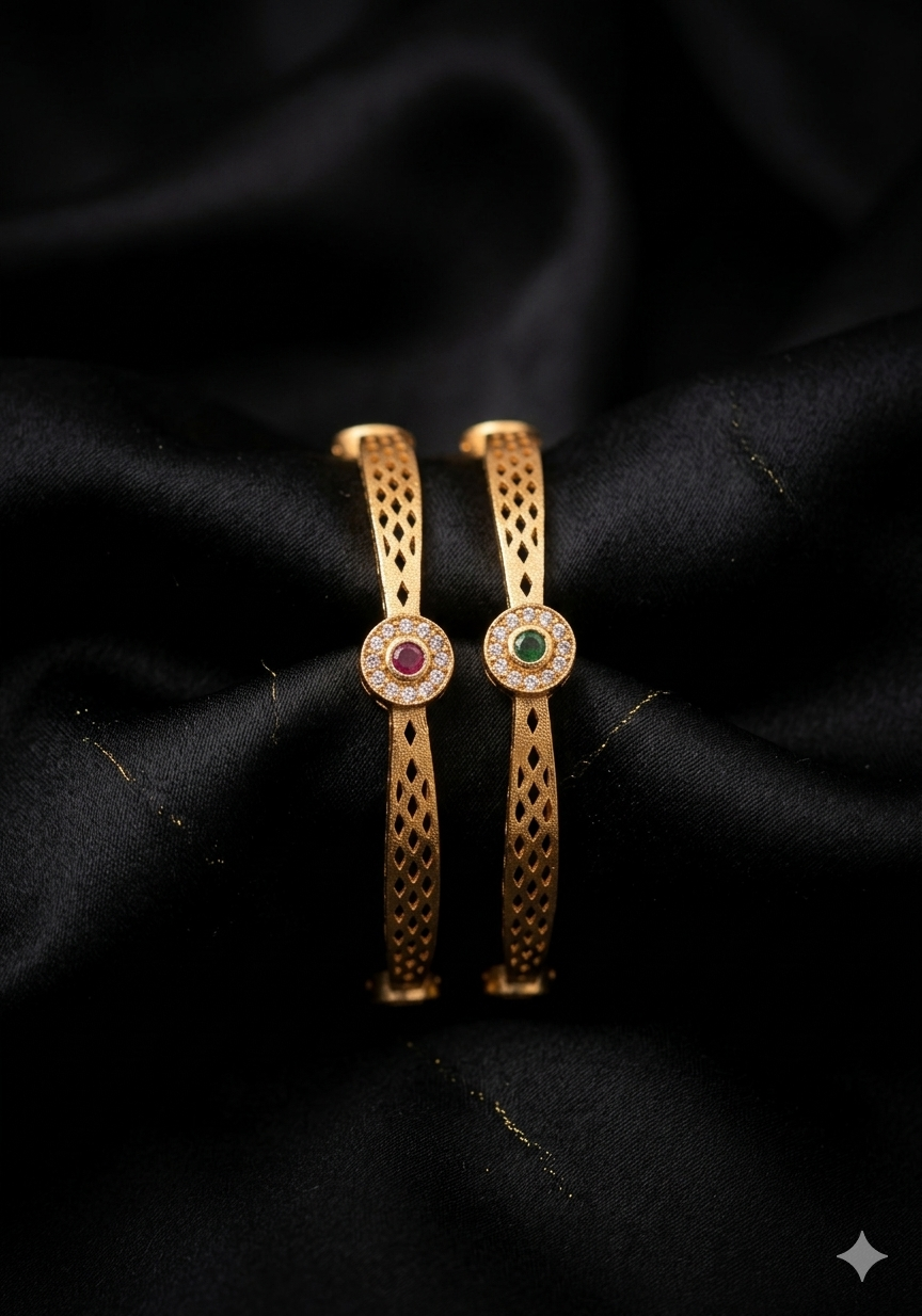 Elegant Gold plated Bangles