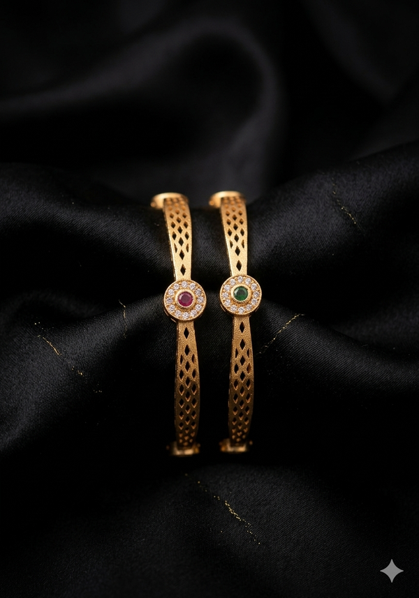 Elegant Gold plated Bangles