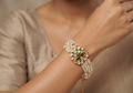 Gold Plated Beads Bracelet