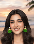 Coconut Pie Beads Earrings