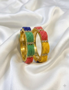 Multicolored Moti Bangles
