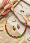 Traditional Gold Plated Choker Set