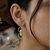 Gold and Pearl Earrings