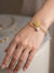 Heart And Pearl Adjustable Bracelet