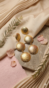 Elegant Stylish Brass Long Earrings