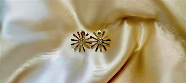 Stunning Flower Korean Earrings
