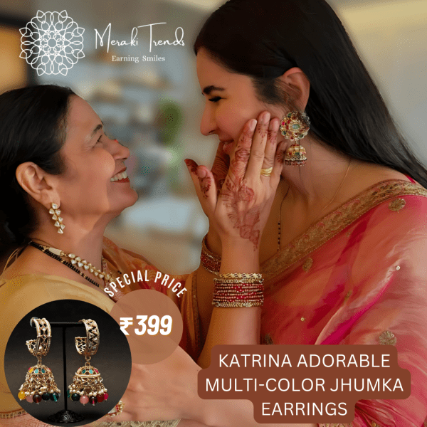 Katrina Adorable Multi-Color Jhumka Earrings